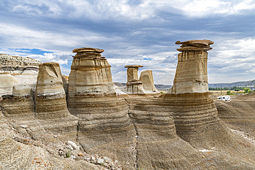 Hoodoos Trail, Alberta, Canada, North America