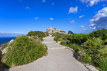 Formentor peninsula, Mallorca, Balearic islands, Spain, Mediterranean, Europe