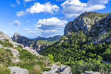 Formentor peninsula, Mallorca, Balearic islands, Spain, Mediterranean, Europe