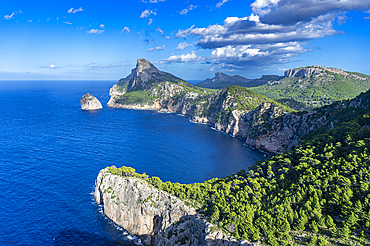 Formentor peninsula, Mallorca, Balearic islands, Spain, Mediterranean, Europe