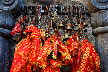 Bells, Kamakhya Temple, Guwahati, Assam, India, Asia