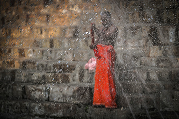 Scene from Kamakhya Temple, Guwahati, Assam, India, Asia