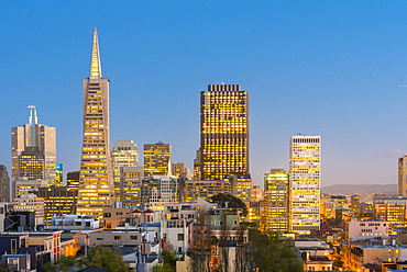 TransAmerica Pyramid, San Francisco, California, United States of America, North America