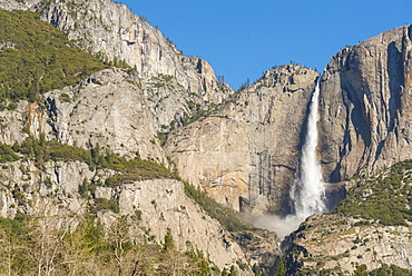 Yosemite Falls, Yosemite National Park, UNESCO World Heritage Site, California, United States of America, North America