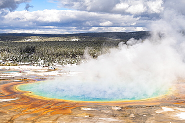 Yellowstone National Park, UNESCO World Heritage Site, Wyoming, United States of America, North America