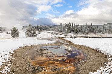 Yellowstone National Park, UNESCO World Heritage Site, Wyoming, United States of America, North America