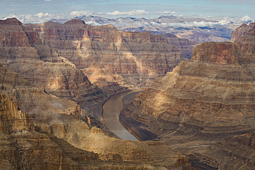 West Rim, Grand Canyon and Colorado River, UNESCO World Heritage Site, Arizona, United States of America, North America