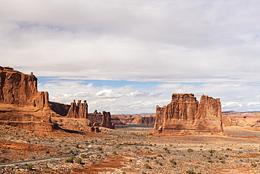 Park Avenue, Arches National Park, Moab, Utah, United States of America, North America