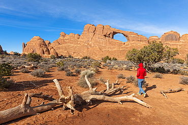 Surprise Arch, Arches National Park, Moab, Utah, United States of America, North America