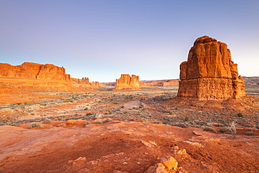 Park Avenue, Arches National Park, Moab, Utah, United States of America, North America