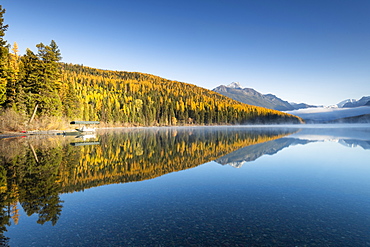 Bowman Lake, Glacier National Park, Montana, United States of America, North America