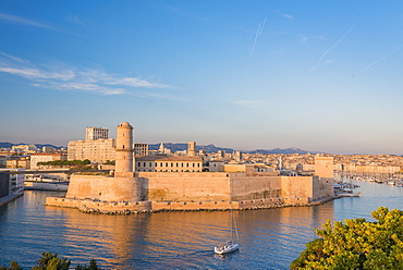 Fort Saint Jean, Marseille, Bouches du Rhone, Provence, Provence-Alpes-Cote d'Azur, France, Mediterranean, Europe