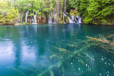 Plitvice Lakes National Park, UNESCO World Heritage Site, Croatia, Europe