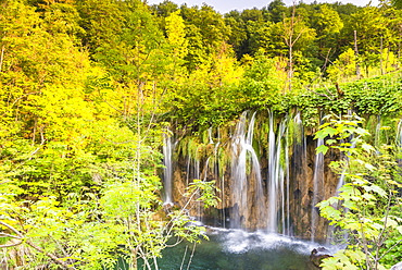 Plitvice Lakes National Park, UNESCO World Heritage Site, Croatia, Europe