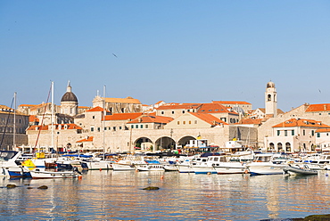 Dubrovnik Harbour, UNESCO World Heritage Site, Dubrovnik, Croatia, Europe