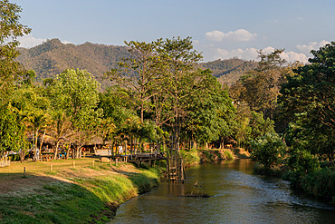 Views of Pai in Mae Hong Son province, Thailand, Southeast Asia, Asia