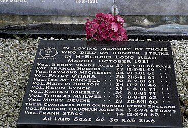 Cemetary, uk. Belfast, milltown. Ira grave