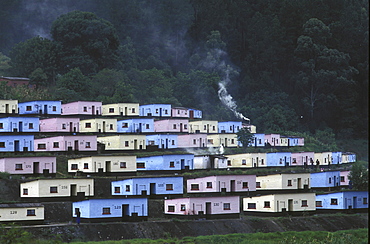 Factory, swaziland. Hostels for asbestos factory workers