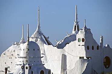 Uruguay. The casa pueblo by artist paez vilaro near punta del este