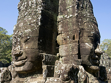 Detail of carving, Angkor Wat Archaeological Park, UNESCO World Heritage Site, Siem Reap, Cambodia, Indochina, Southeast Asia, Asia