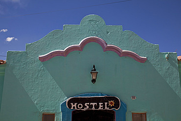 Hostel in Humahuaca in Jujuy province in the Andes region of Argentina, South America