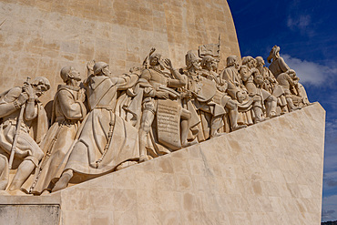 The PadrALo dos Descobrimentos (Monument to the Discoveries) by river Tagus in Lisbon,Portugal