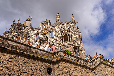 Views of the old town of Sintra, Portugal, former summer capital of the kingdom