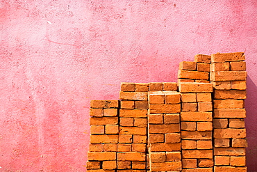 Bricks, Negombo, Sri Lanka, Asia