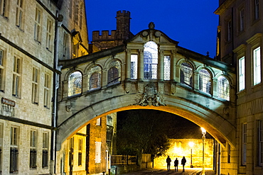 Bridge of Sighs, Oxford, Oxfordshire, England, United Kingdom, Europe