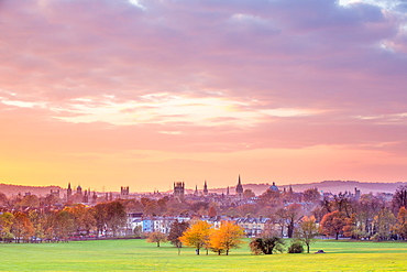 Oxford from South Park, Oxford, Oxfordshire, England, United Kingdom, Europe