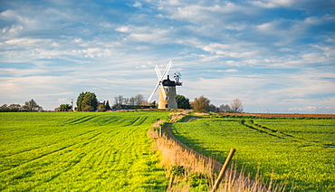 Windmill in Great Haseley in Oxfordshire, England, United Kingdom, Europe