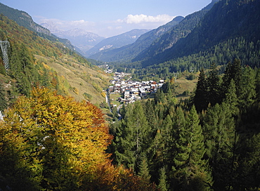 Italy, Cortina, Dolomites, Pieve di Livinallongo