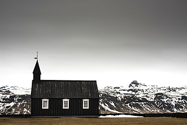 Budir Church, Snaefellsnes, Iceland, Polar Regions