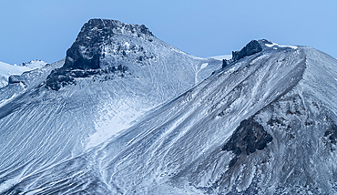 Snow covered mountain, Iceland, Polar Regions