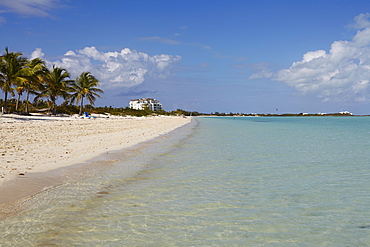 Long Bay Beach, on the south coast of Providenciales, Turks and Caicos, in the Caribbean, West Indies, Central America