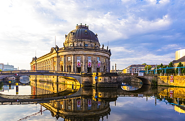 Bode Museum on the River Spree in Berlin, Germany, Europe