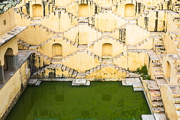 A step well near Kheri Gate, Jaipur, Rajasthan, India, Asia