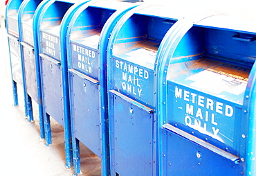 Mail boxes, United States of America, North America