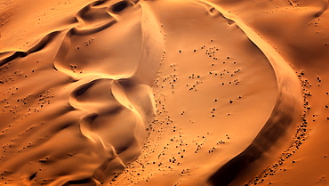 Sand dunes of Namibian Desert, Namibia, Africa