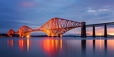 Forth Rail Bridge, UNESCO World Heritage Site, Scotland, United Kingdom, Europe