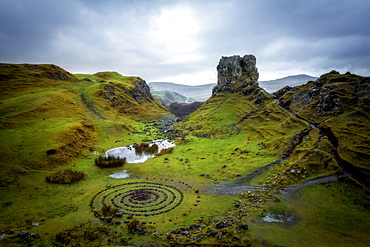 Fairy Glen, Isle of Skye, Inner Hebrides, Scotland, United Kingdom, Europe