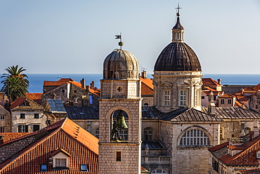 Rooftops of Dubrovnik Old Town, UNESCO World Heritage Site, Croatia, Europe