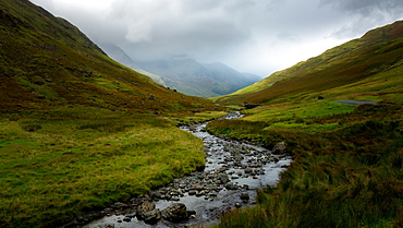 Honister Pass, The Lake District, UNESCO World Heritage Site, Cumbria, England, United Kingdom, Europe