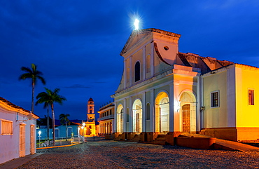 Santisima Trinidad Cathedral, Plaza Mayor, Trinidad, UNESCO World Heritage Site, Sancti Spiritus Province, Cuba, West Indies, Caribbean, Central America