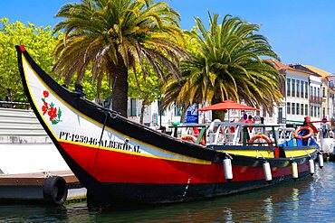 Aveiro boat, the Venice of Portugal, Portugal, Europe
