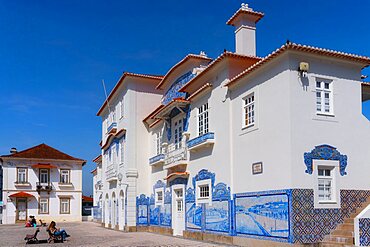 Aveiro Train Station, the Venice of Portugal, Portugal, Europe