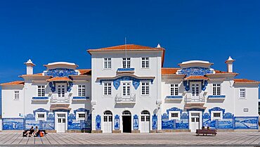 Aveiro Train Station, the Venice of Portugal, Portugal, Europe