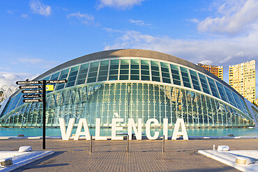 City of Arts and Sciences, Valencia, Spain, Europe