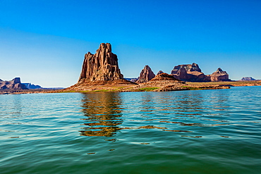 Beautiful Lake Powell, border of Arizona and Utah, United States of America, North America