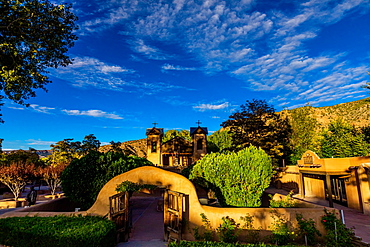 The famous pilgrimage site of Santuario de Chimayo, New Mexico, United States of America, North America